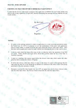 将图片加载到图库查看器，澳大利亚离婚令澳洲NAATI译员翻译
